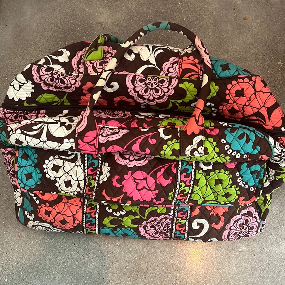 Vera bradley large duffle bag